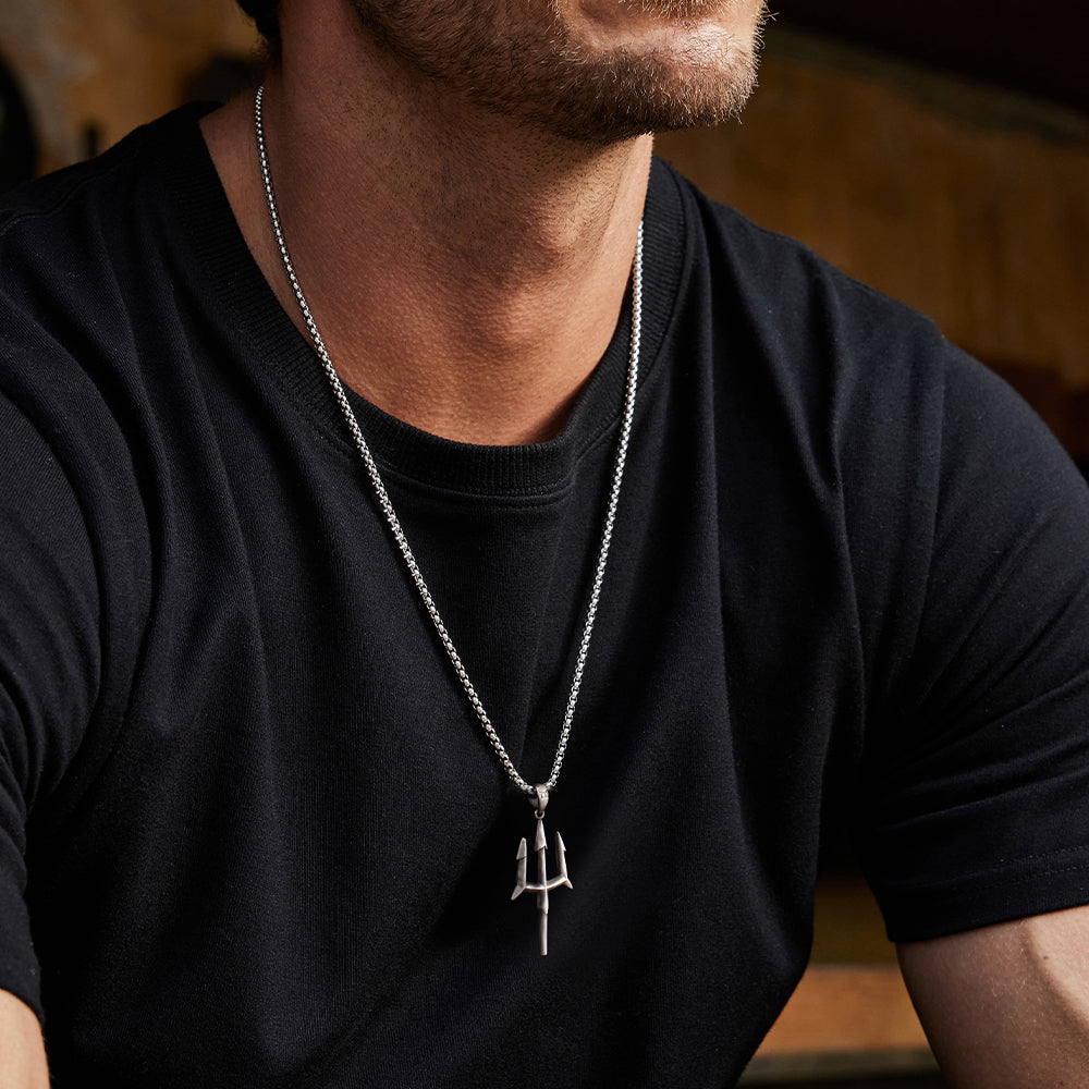 Vintage Trident Pendant
