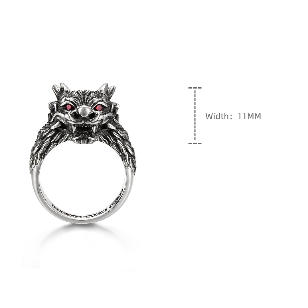 Vintage Dragon Head Ring