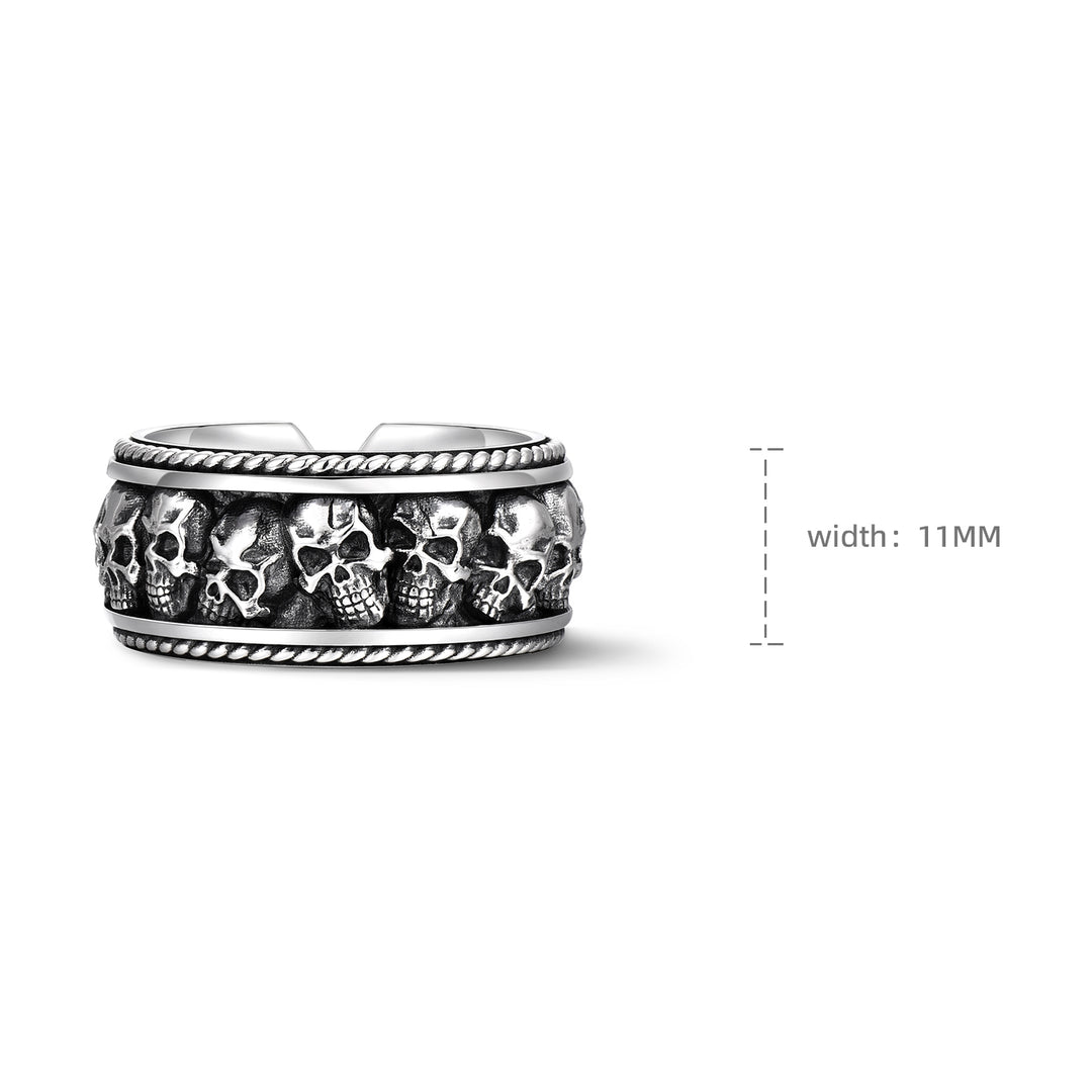 Vintage Legion Skull Ring