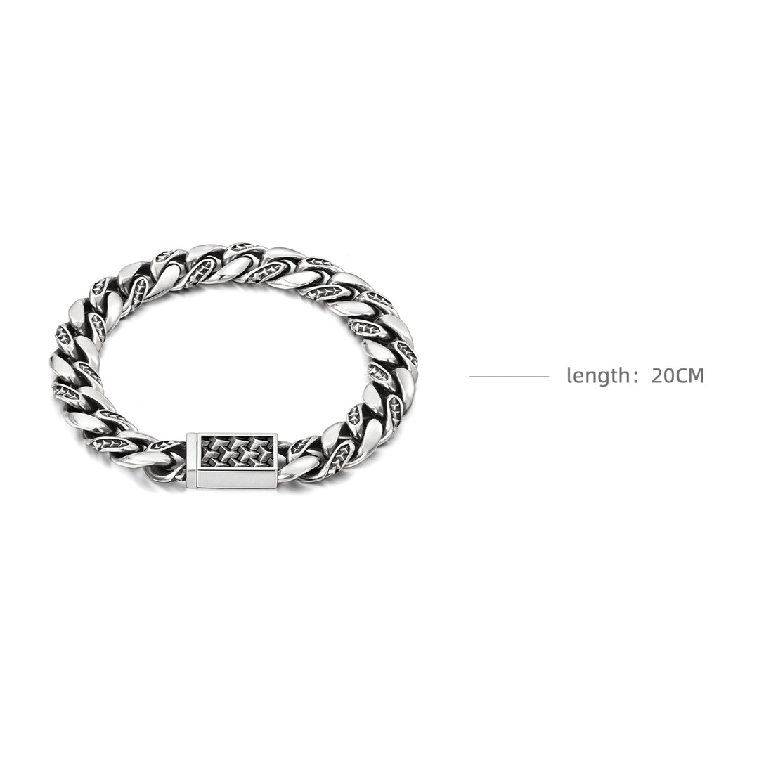 Vintage Armor Cuban Link Bracelet