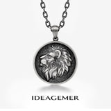 Sterling Silver Lion Vintage Pendants