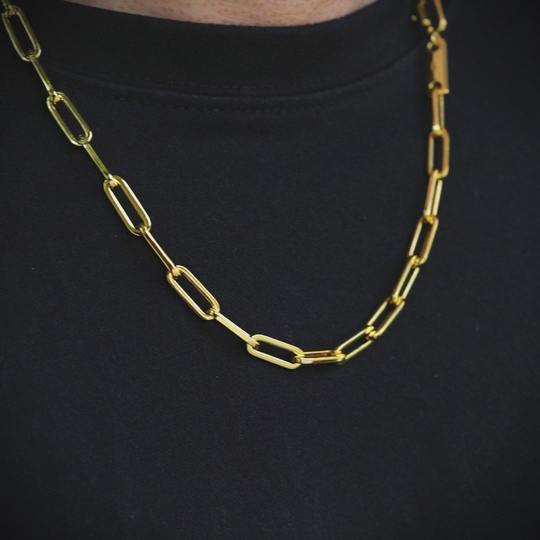 6mm Paperclip Chain Necklace
