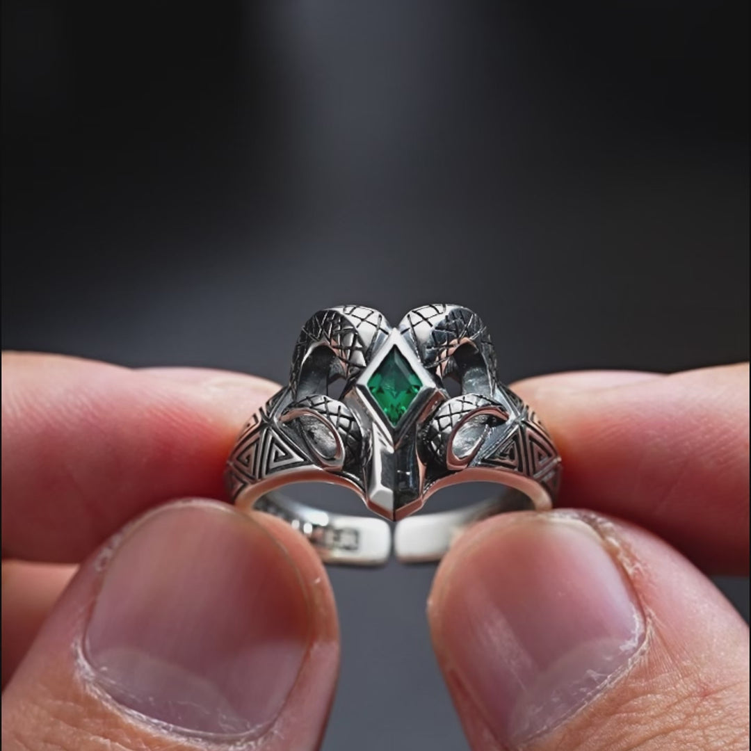 Vintage Guardian Ram Ring