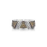 IDEAGEMER Eye Of God Sterling Silver Rings