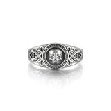 IDEAGEME Designer Skull Sterling Silver Rings