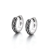 IDEAGEMER Sterling Silver Vintage Earrings