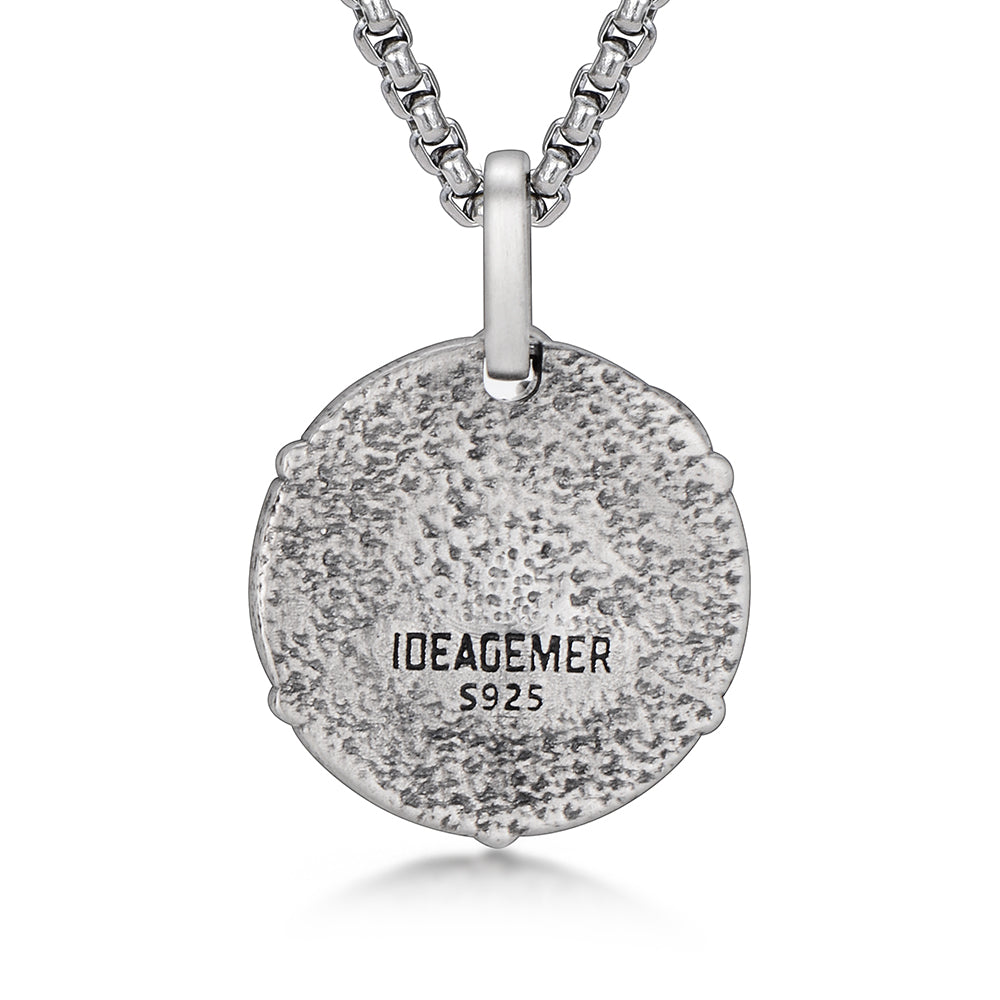 IDEAGEMER Horus Eye Of God Original Design Sterling Silver Necklace Pendants