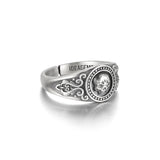 IDEAGEME Designer Skull Sterling Silver Rings