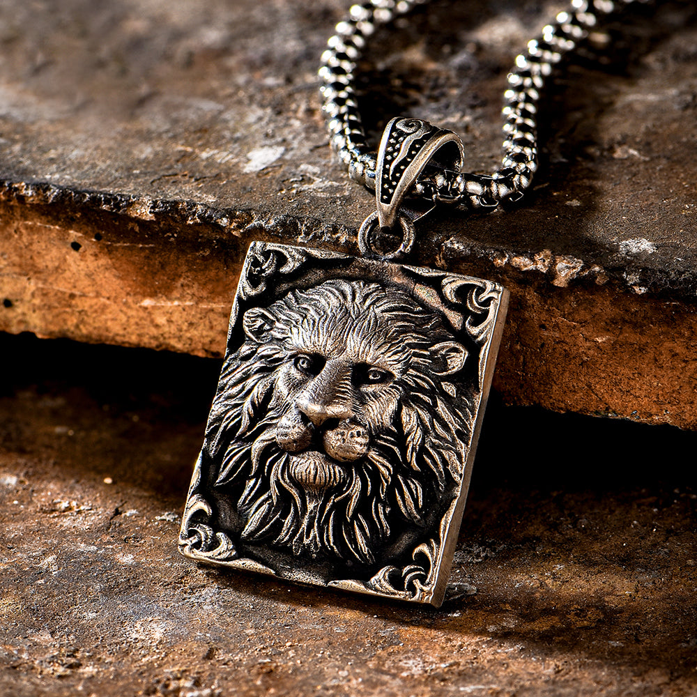 Sterling Silver Lion Pendants