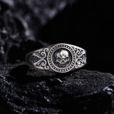 IDEAGEME Designer Skull Sterling Silver Rings